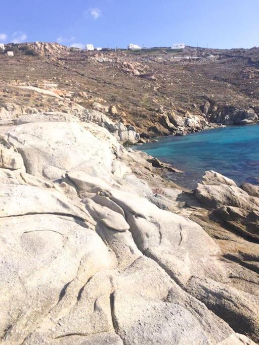 Mykonos Sea View Luxury Villa By Calypso Sunset Villas Mykonos Town Exteriör bild