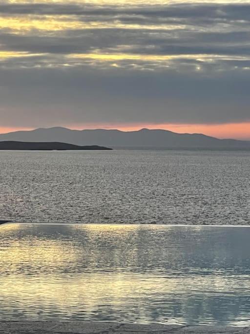 Mykonos Sea View Luxury Villa By Calypso Sunset Villas Mykonos Town Exteriör bild